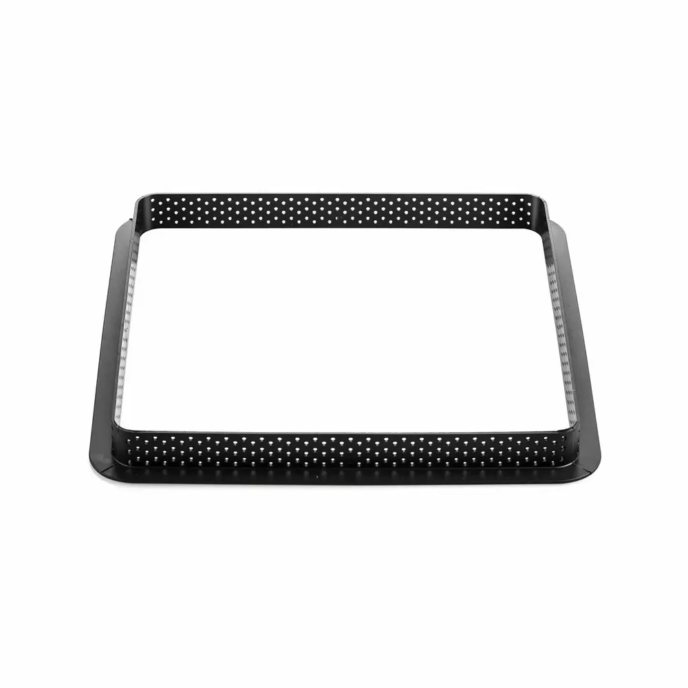 Kitchen utensils - KIT TARTE RING SQUARE 200x200 MM - SET SILICONE MOULD 170X170 MM+ RING - SILIKOMART S.R.L.