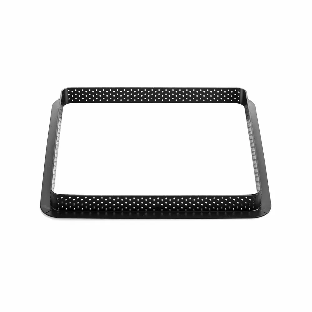 Kitchen utensils - KIT TARTE RING BUBBLE 200x200 MM - SET SILICONE MOULD 175x175 MM + RING - SILIKOMART S.R.L.
