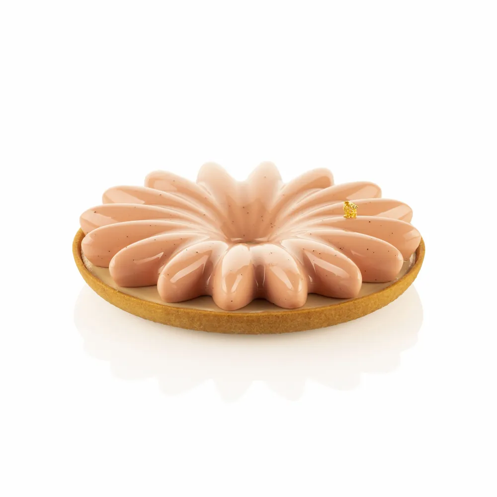 Kitchen utensils - KIT 3D TARTE RING BLOOM ø180 MM - SET SILICONE MOULD 173 H 22 MM + RING - SILIKOMART S.R.L.