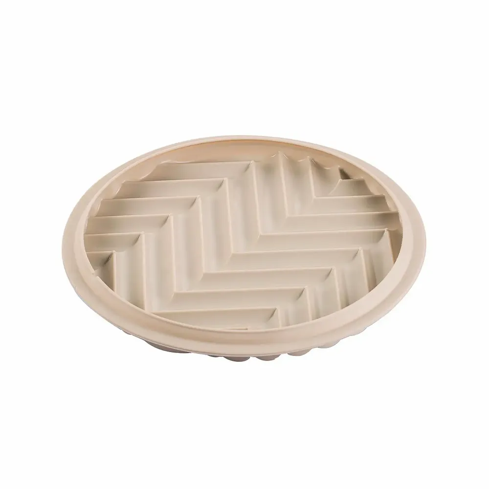 Kitchen utensils - KIT TARTE GRAFIQUE - SET RING + SILICONE DECORATIVE MAT ø250 MM - SILIKOMART S.R.L.