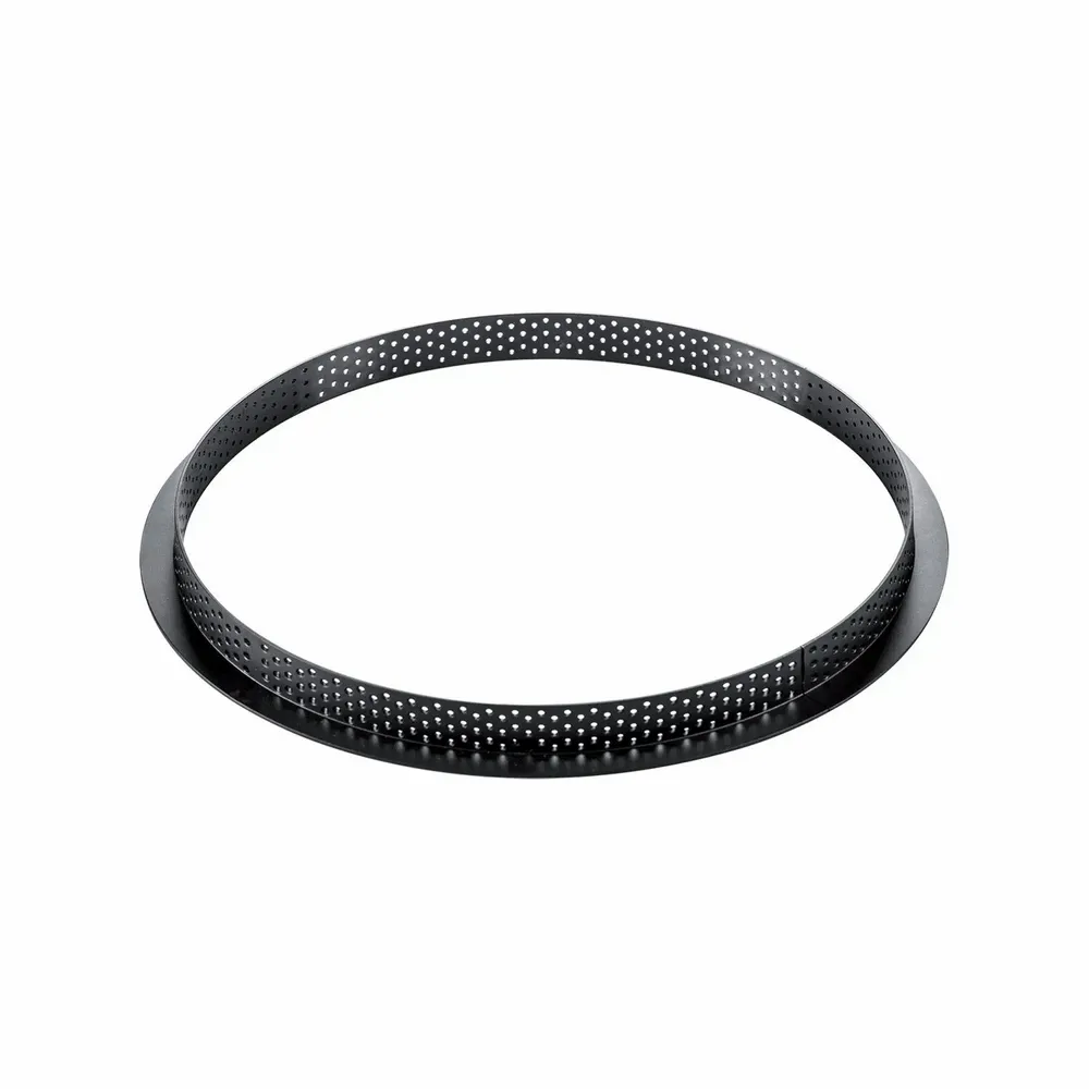Kitchen utensils - KIT TARTE GRAFIQUE - SET RING + SILICONE DECORATIVE MAT ø250 MM - SILIKOMART S.R.L.