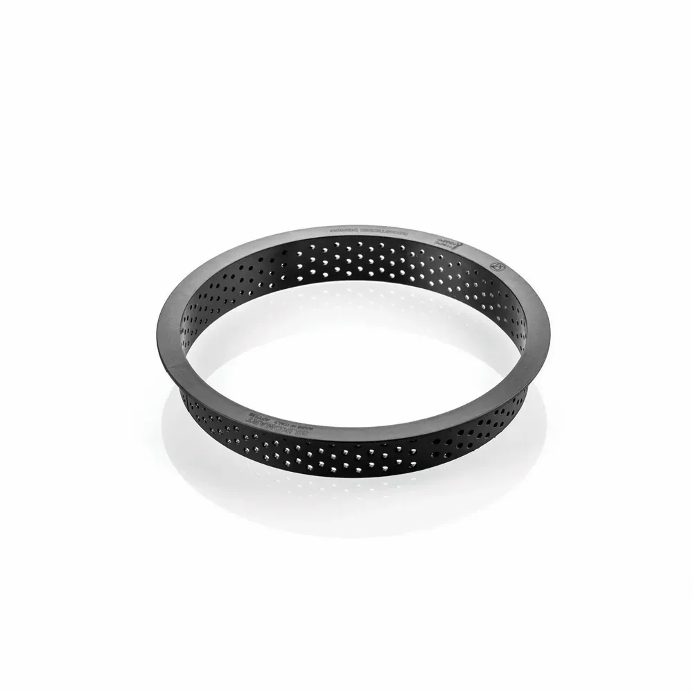 Kitchen utensils - KIT TARTE RING ROUND ø120 - SET 2 SILICONE MOULD ø105 MM + 4 RINGS - SILIKOMART S.R.L.