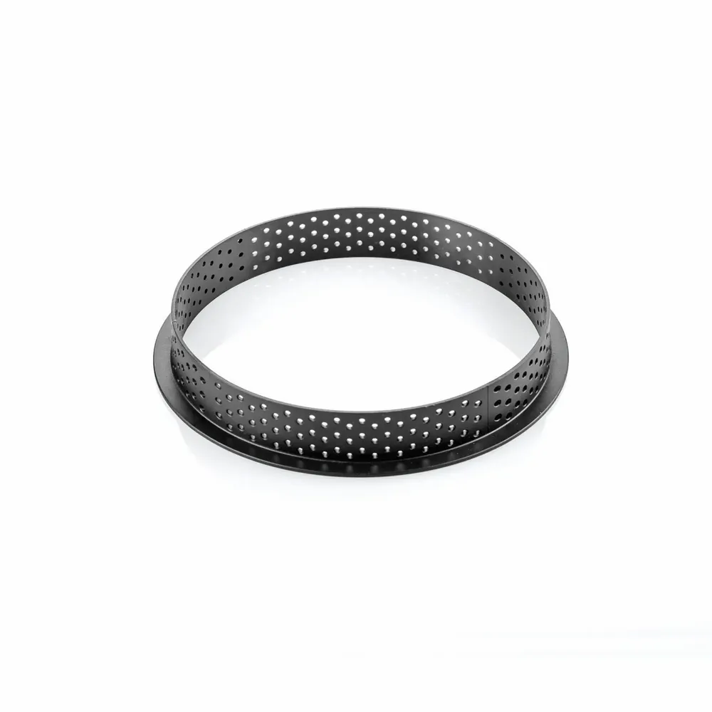 Kitchen utensils - KIT TARTE RING ROUND ø120 - SET 2 SILICONE MOULD ø105 MM + 4 RINGS - SILIKOMART S.R.L.