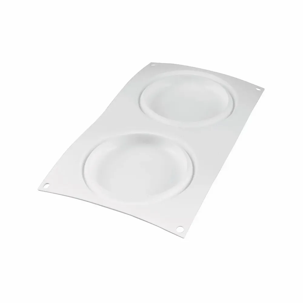 Kitchen utensils - KIT TARTE RING ROUND ø120 - SET 2 SILICONE MOULD ø105 MM + 4 RINGS - SILIKOMART S.R.L.