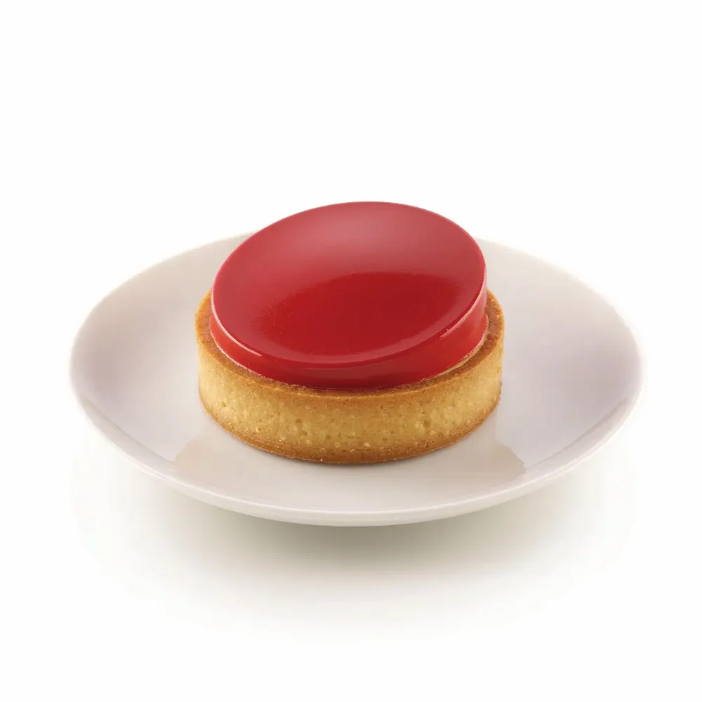 Kitchen utensils - KIT MINI TARTE GLAM - SILICONE MOULD + 6 RINGS ø80 MM - SILIKOMART S.R.L.