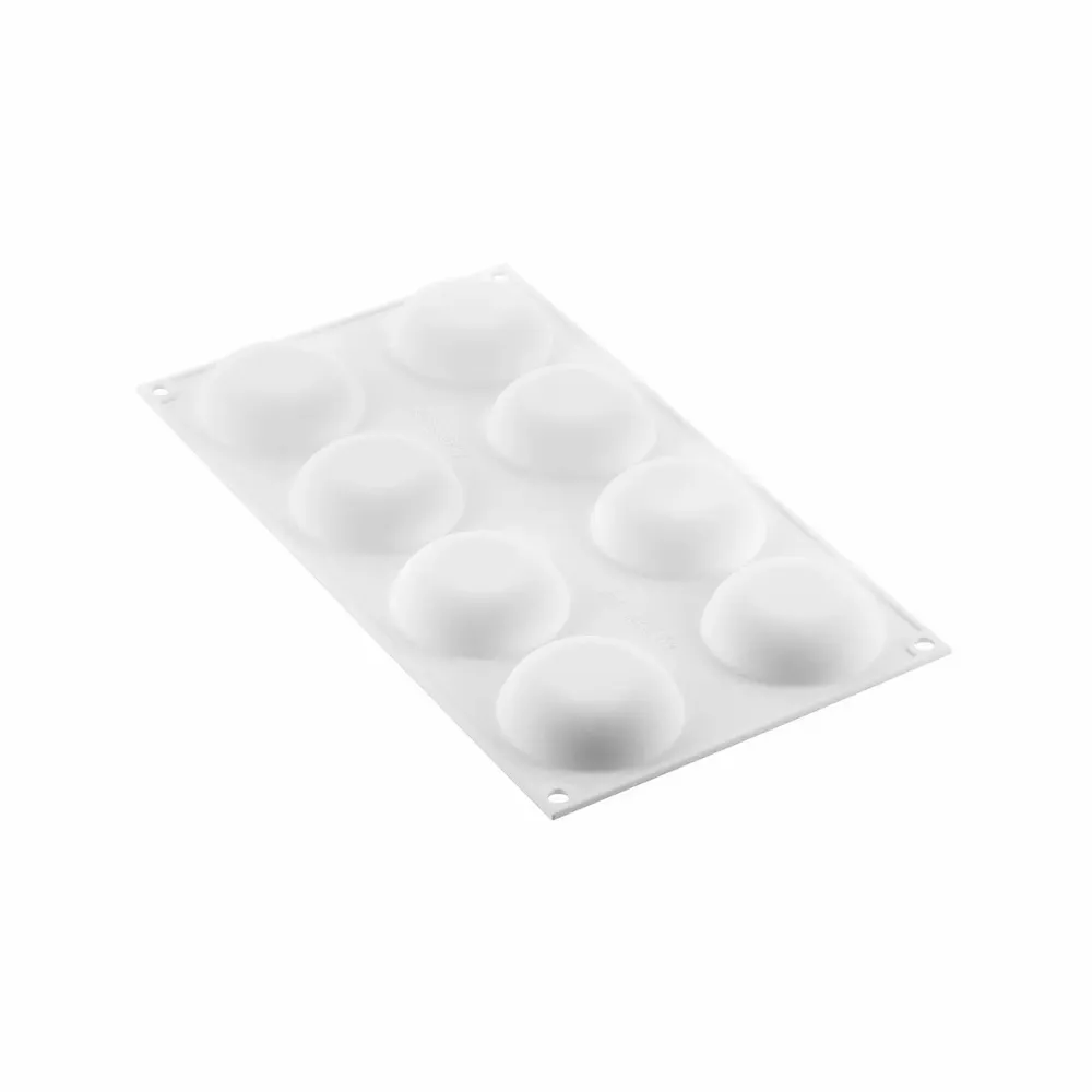 Kitchen utensils - KIT TARTE RING PALET ø70 MM - SET SILICONE MOULD ø64 MM + 8 RINGS - SILIKOMART S.R.L.