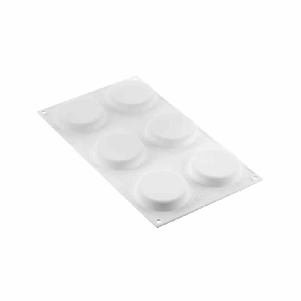 Kitchen utensils - KIT TARTE RING KLASSIK ø70 MM - SET SILICONE MOULD ø67 H 15 MM + 6 RINGS - SILIKOMART S.R.L.