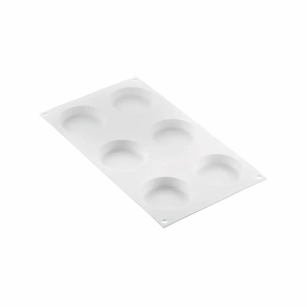 Kitchen utensils - KIT TARTE RING KLASSIK ø70 MM - SET SILICONE MOULD ø67 H 15 MM + 6 RINGS - SILIKOMART S.R.L.