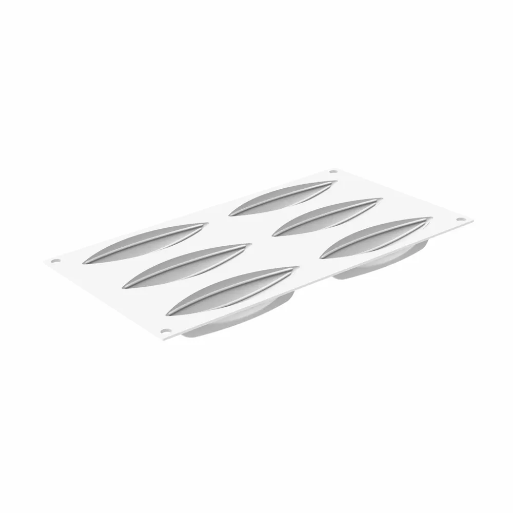 Kitchen utensils - KIT 3D TARTE RING CABOSSA 120X40 MM - SET SILICONE MOULD N.6 120X40 H 20 MM + 6 - SILIKOMART S.R.L.