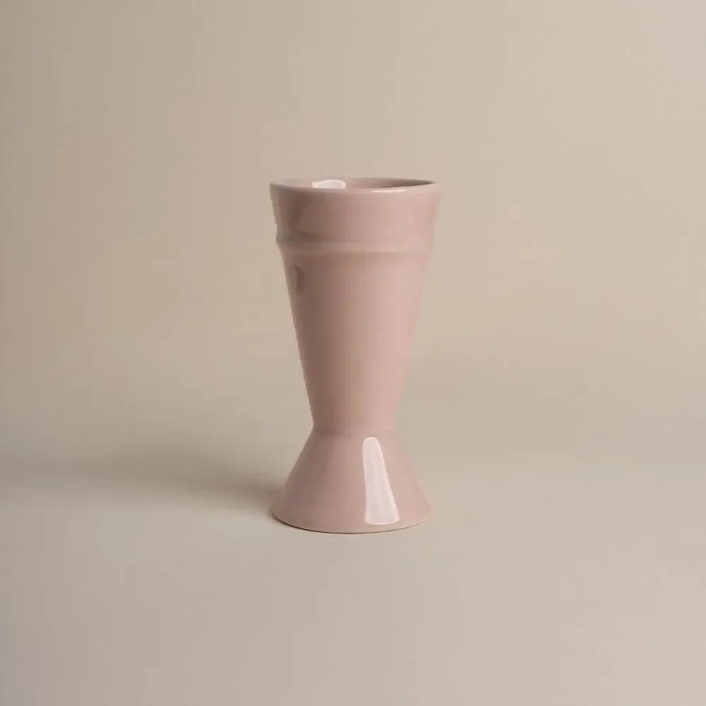 Objets de décoration - Mazagran en céramique émaillée à la main - Nude - ATELIER MAISON QUATRE