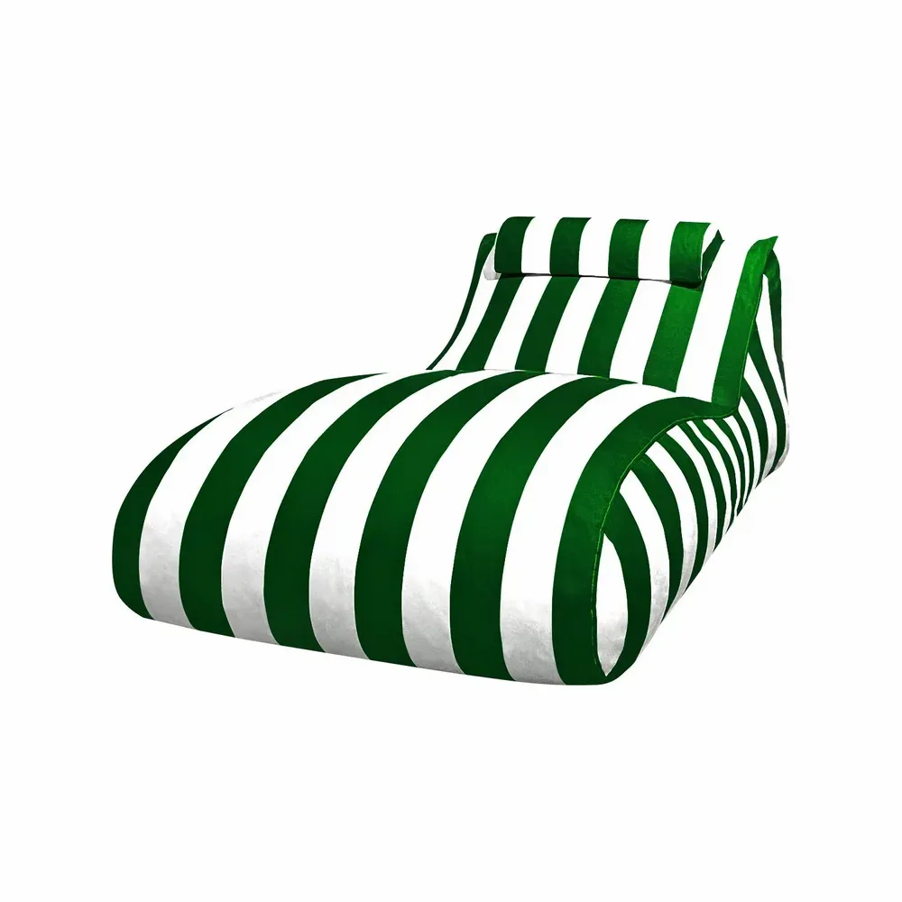 Transats - Chaise longue Chillero verte - CONTURE