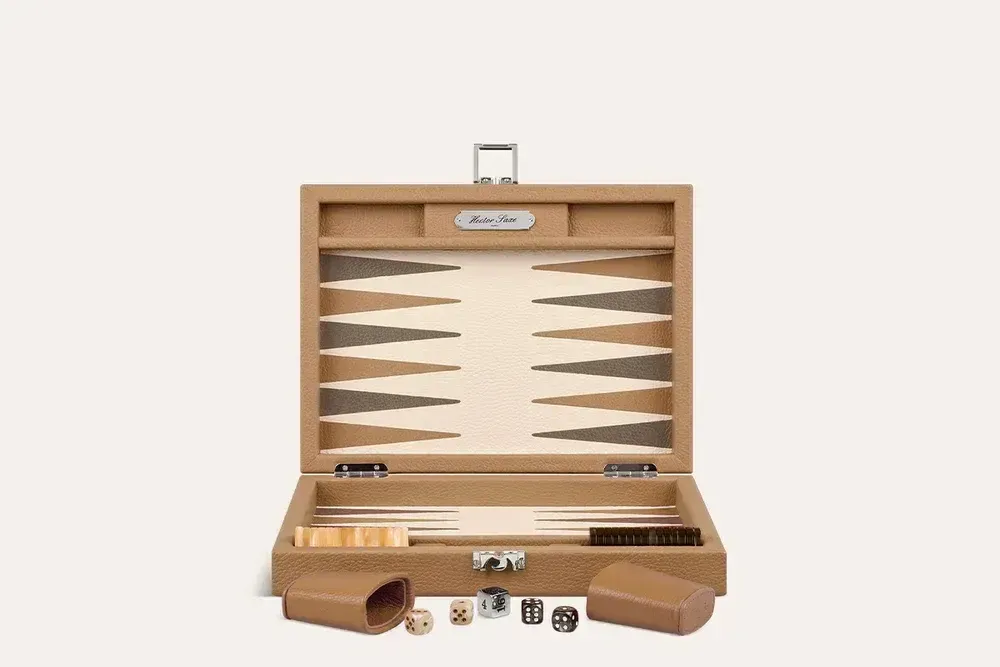 Pièces uniques - Backgammon Small Grainé - HECTOR SAXE PARIS DEPUIS 1978