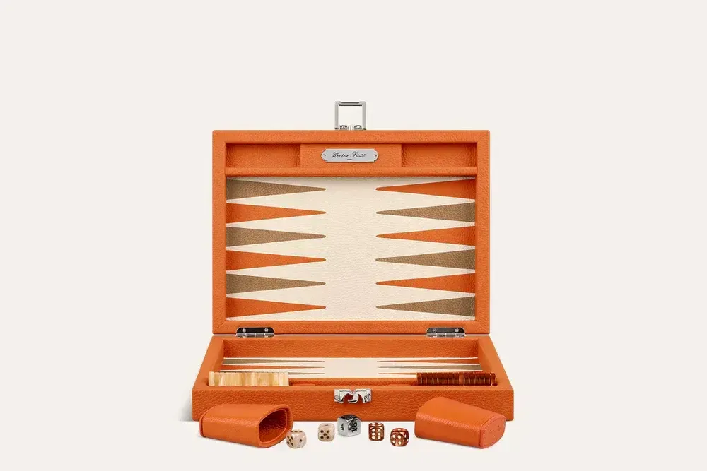 Pièces uniques - Backgammon Small Grainé - HECTOR SAXE PARIS DEPUIS 1978