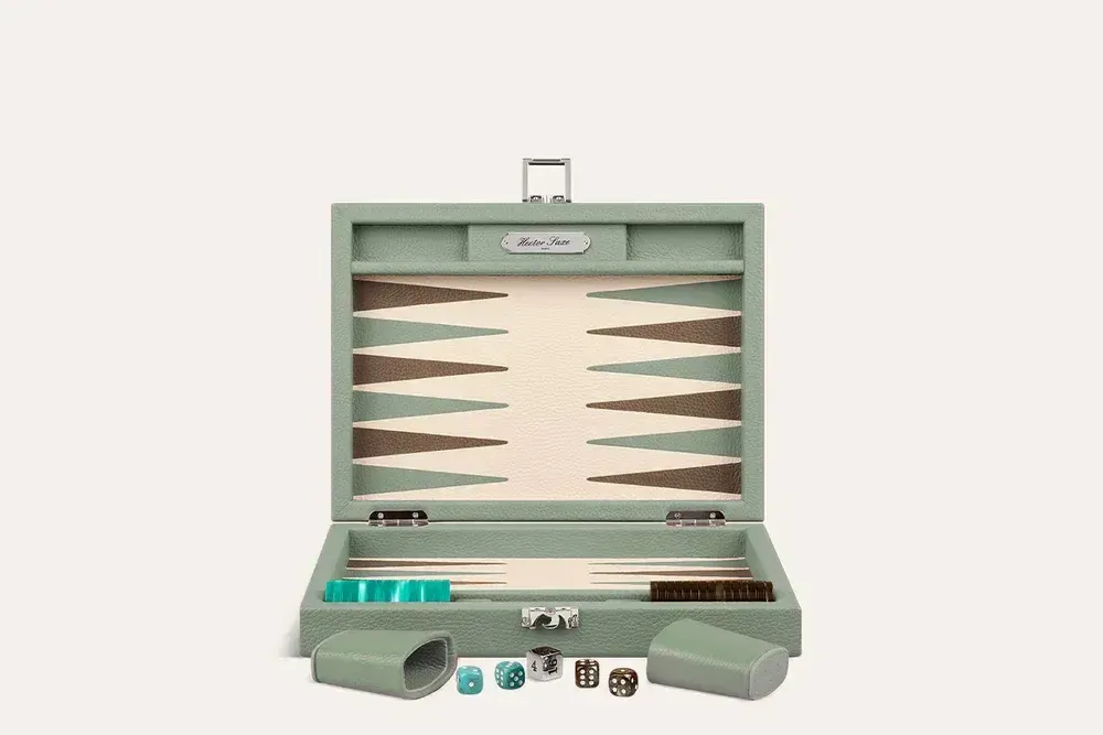 Pièces uniques - Backgammon Small Grainé - HECTOR SAXE PARIS DEPUIS 1978