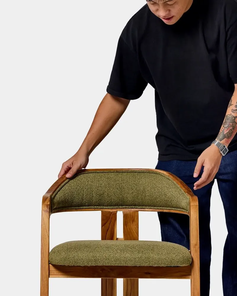 Chaises - Ataya - verte - DESIGN TRIP