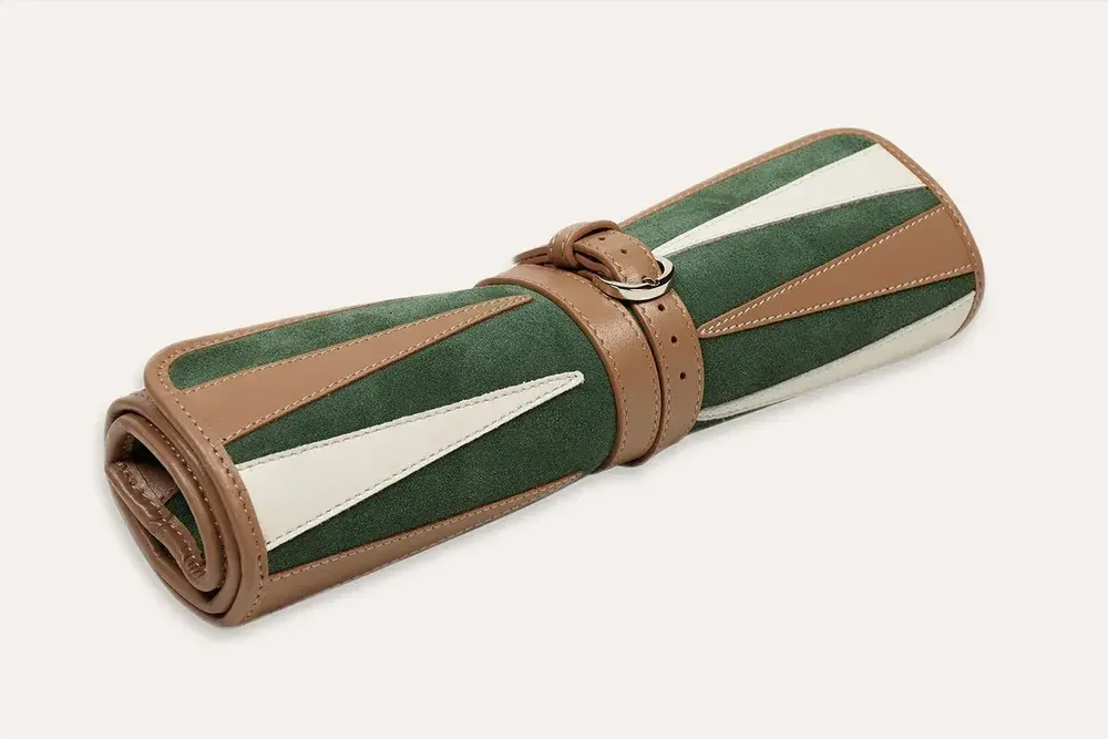 Objets de décoration - Backgammon de voyage - Cuir lisse - HECTOR SAXE PARIS DEPUIS 1978
