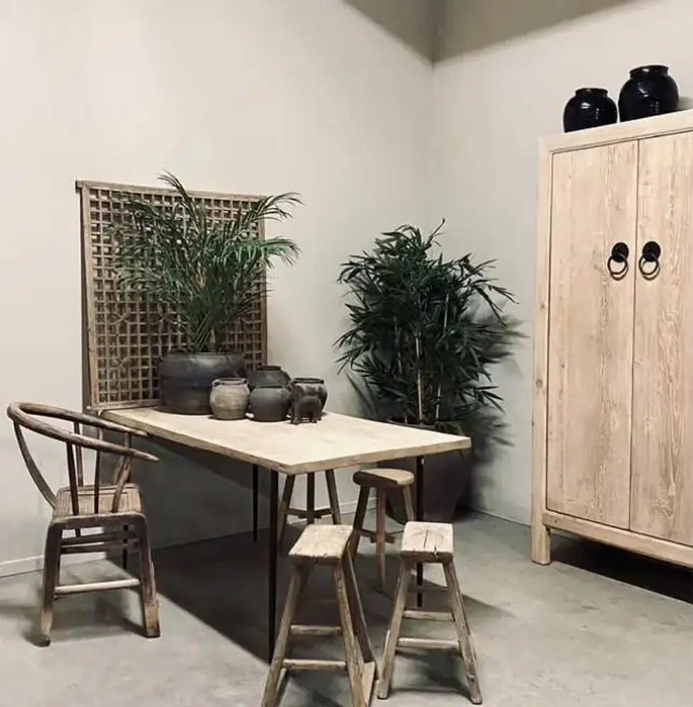 Wardrobe - Large natural wardrobe - PAGODA INTERNATIONAL