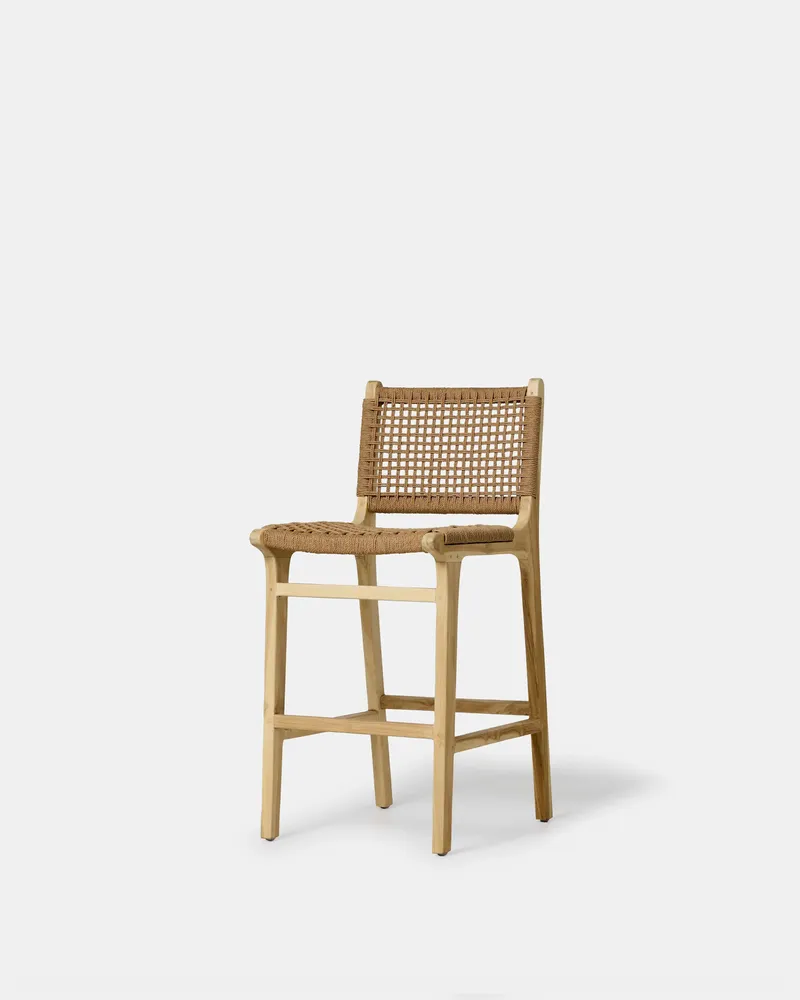 Tabourets - Punta - teck blanchi - DESIGN TRIP