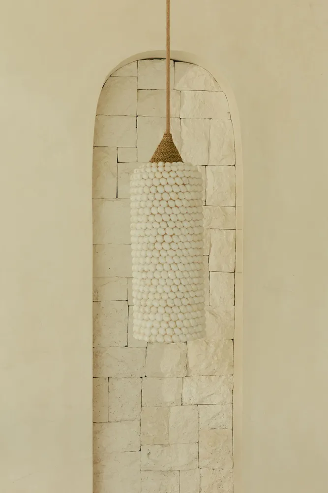 Hanging lights - Botol Kerang - DESIGN TRIP