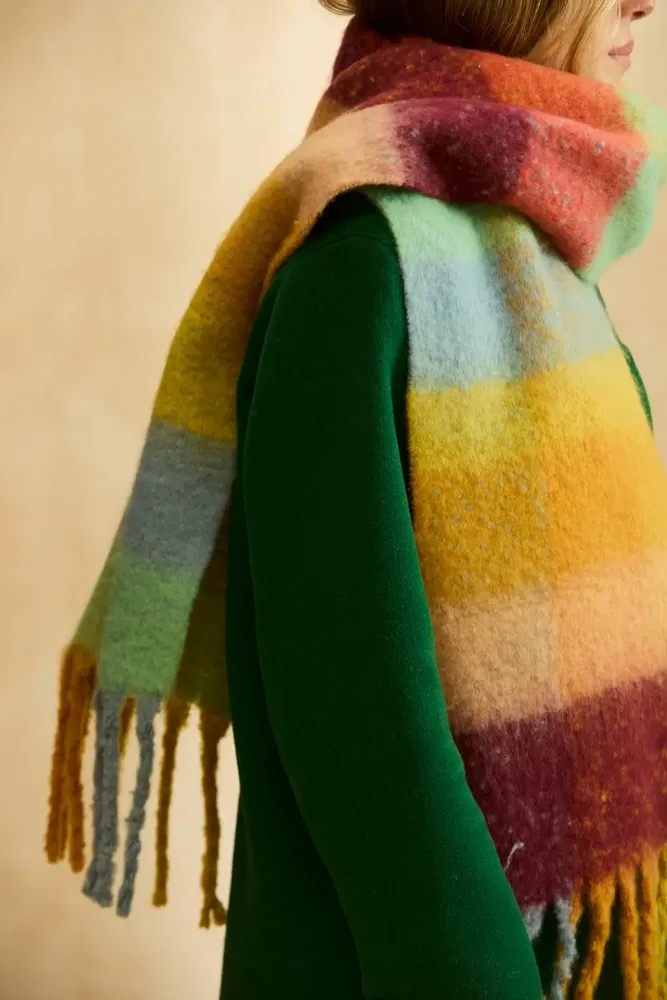 Foulards et écharpes - Scarf Oslo Brown - CALMA HOUSE