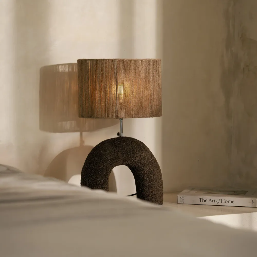 Table lamps - Terra - dark brown - DESIGN TRIP
