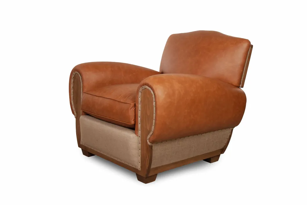 Chairs for hospitalities & contracts - Club Royal Special Leather Essence |Armchair - CREARTE COLLECTIONS