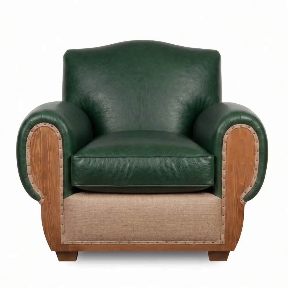 Chairs for hospitalities & contracts - Club Royal Special Leather Essence |Armchair - CREARTE COLLECTIONS