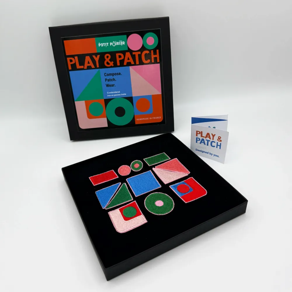 Cadeaux - Coffret créatif "Play & Patch" - PETIT POIRIER