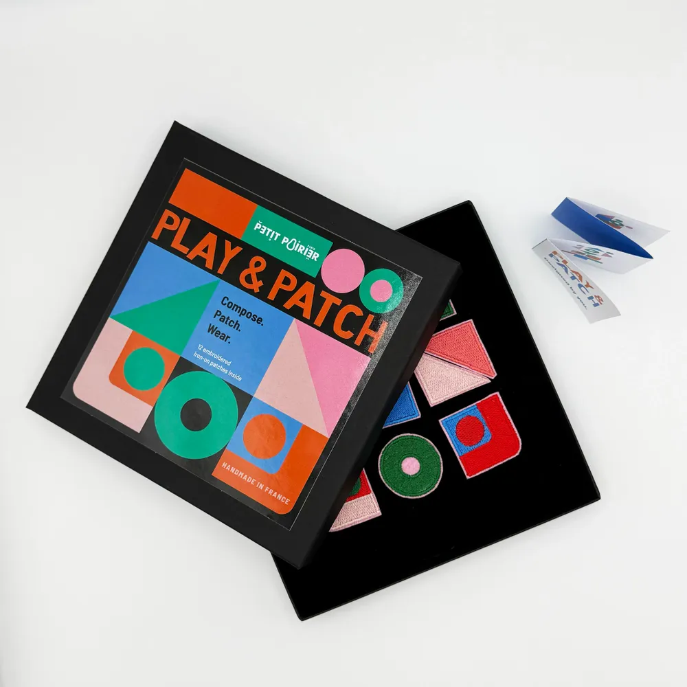Cadeaux - Coffret créatif "Play & Patch" - PETIT POIRIER