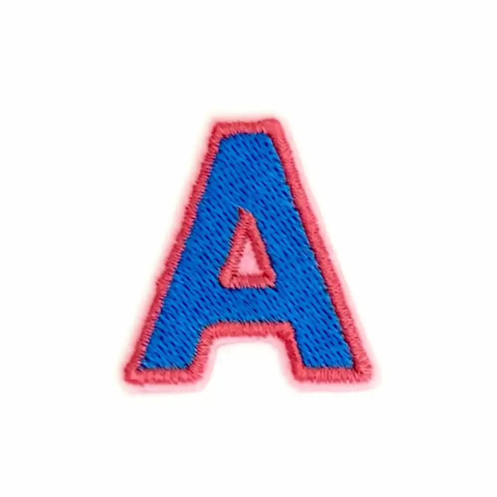 Decorative objects - Embroidered alphabet, iron-on - individually - PETIT POIRIER