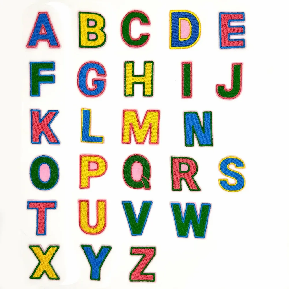Objets personnalisables - Z - Alphabet brodé, thermocollant - à l'unité - PETIT POIRIER