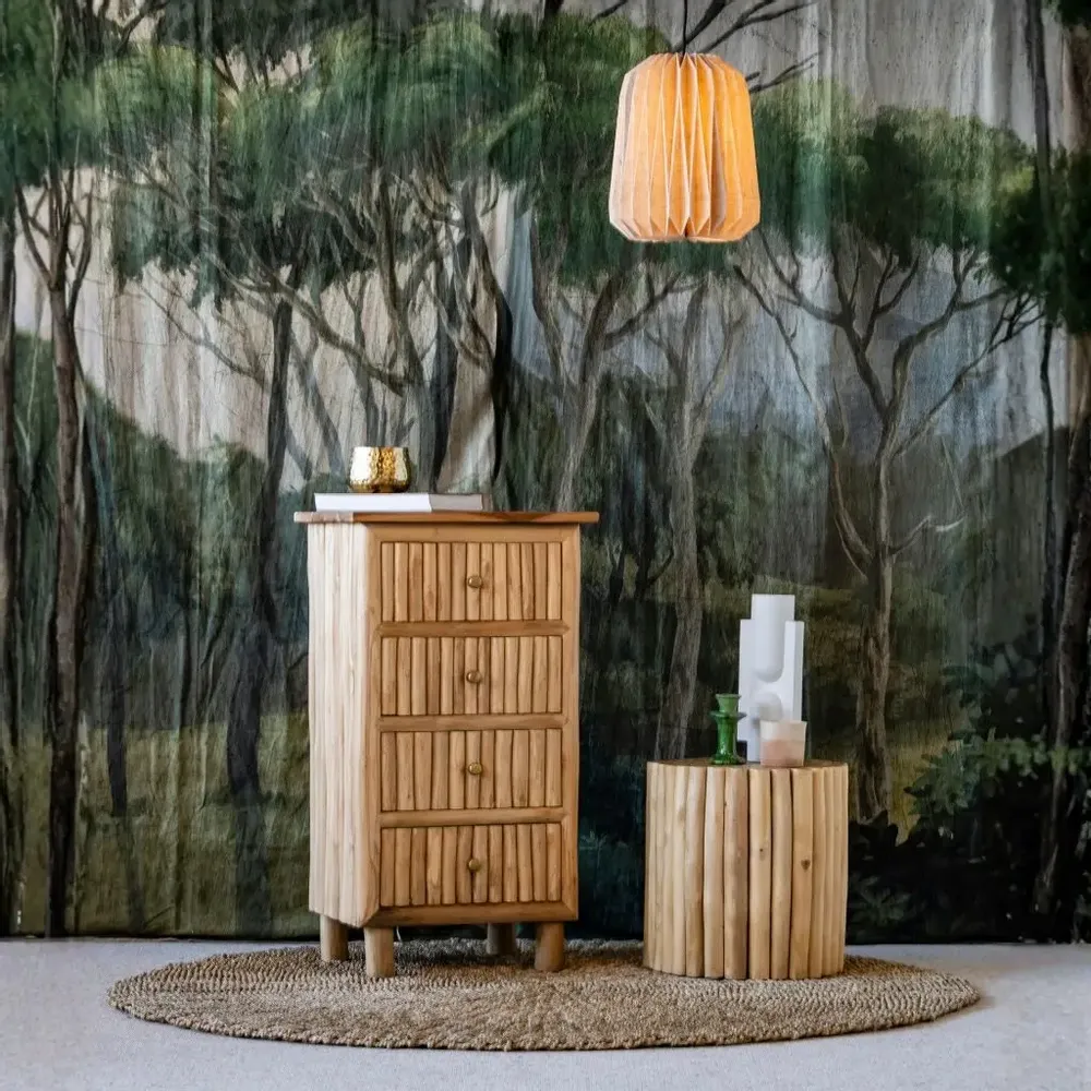 Suspensions - HAUMEA – Suspension en lin naturel - HYDILE