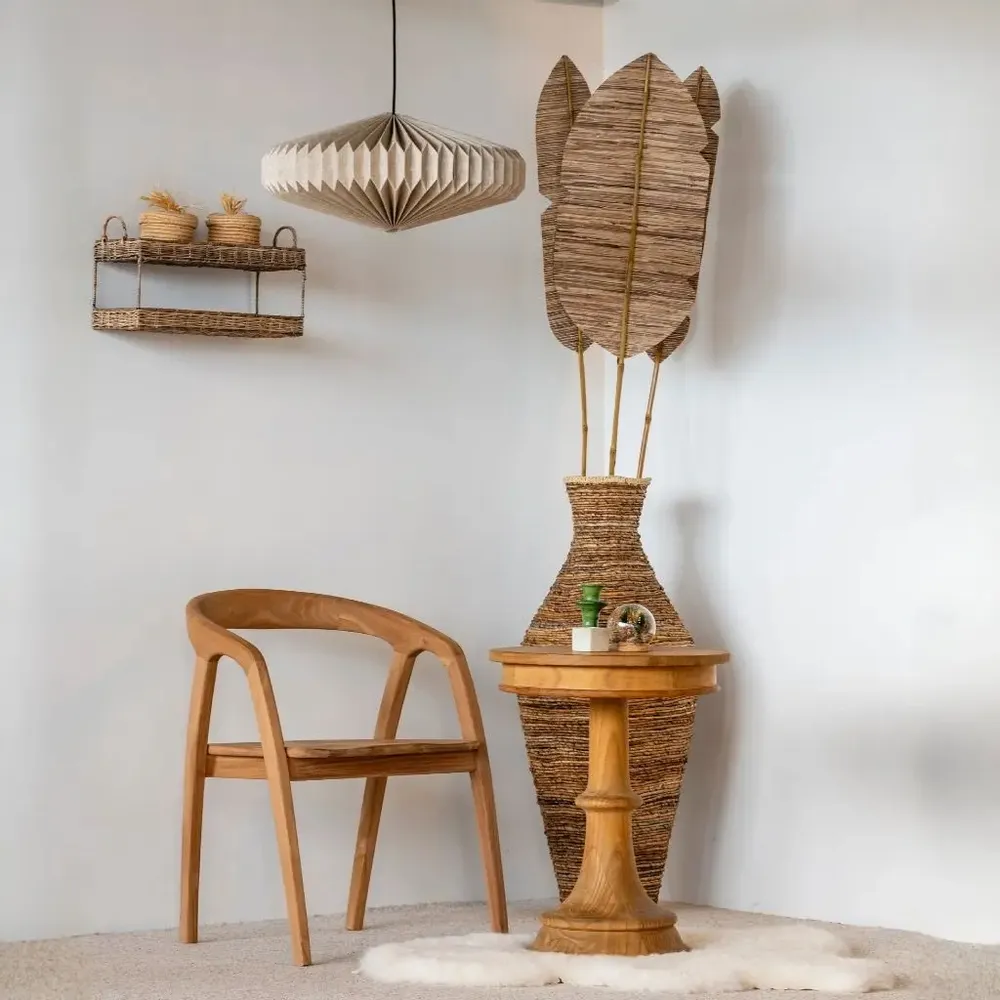 Hanging lights - ORCUS – Oval linen pendant light - HYDILE