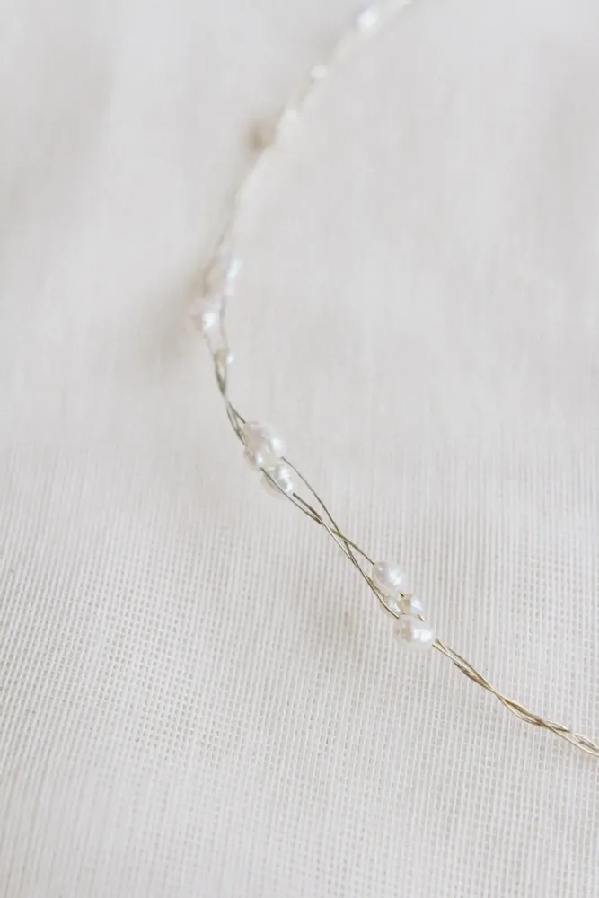Accessoires cheveux - Diadème de perles - CÂPÂ JEWELRY