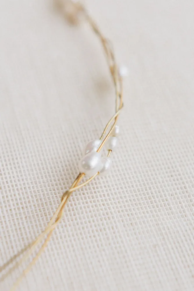 Accessoires cheveux - Diadème de perles - CÂPÂ JEWELRY
