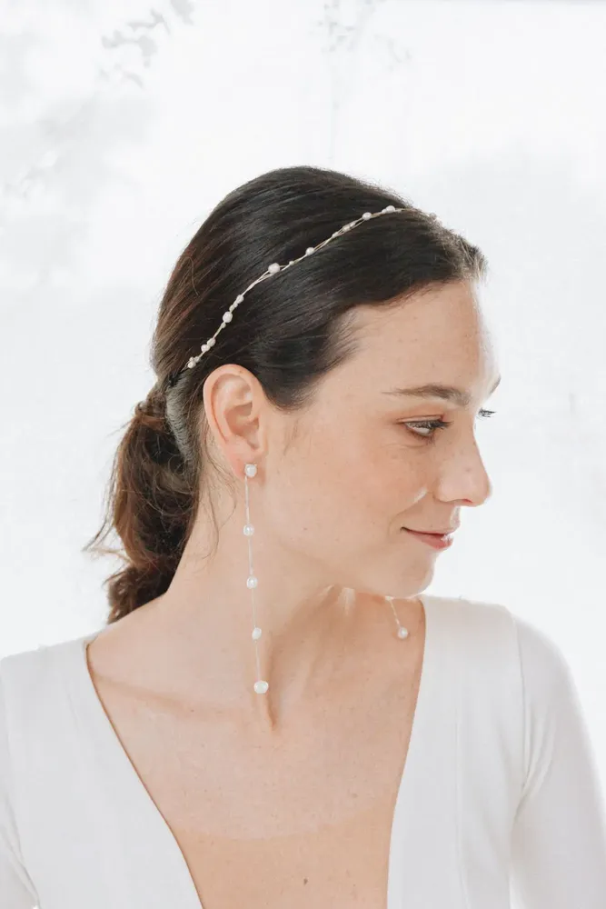 Accessoires cheveux - Diadème de perles - CÂPÂ JEWELRY