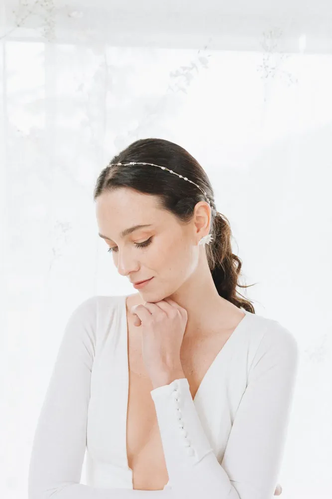 Accessoires cheveux - Diadème de perles - CÂPÂ JEWELRY