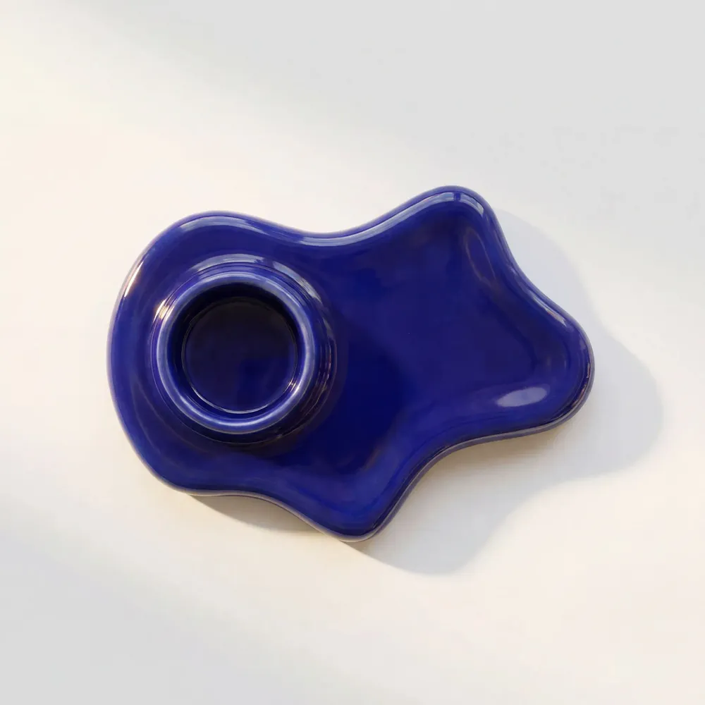 Bougies - ALCHEMY Photophore – Bleu Cobalt - BIBAH