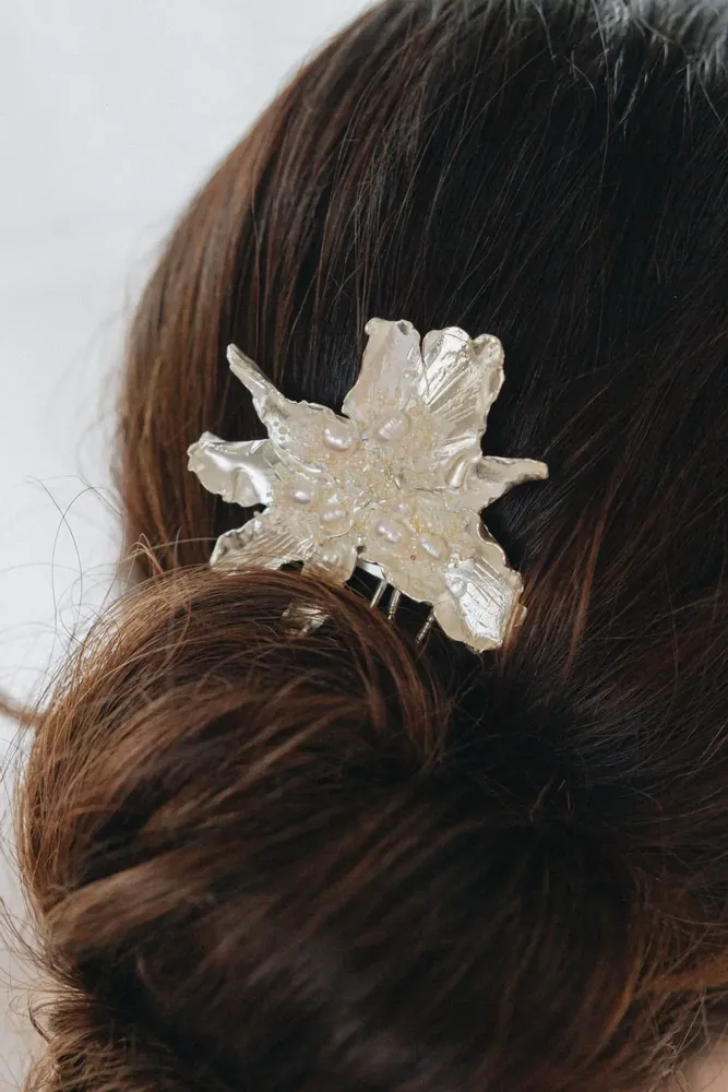 Accessoires cheveux - Peigne Cattleya - CÂPÂ JEWELRY