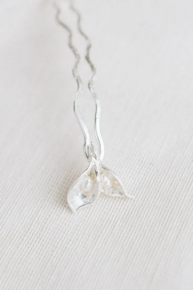 Accessoires cheveux - Peigne Feuilles peintes - CÂPÂ JEWELRY