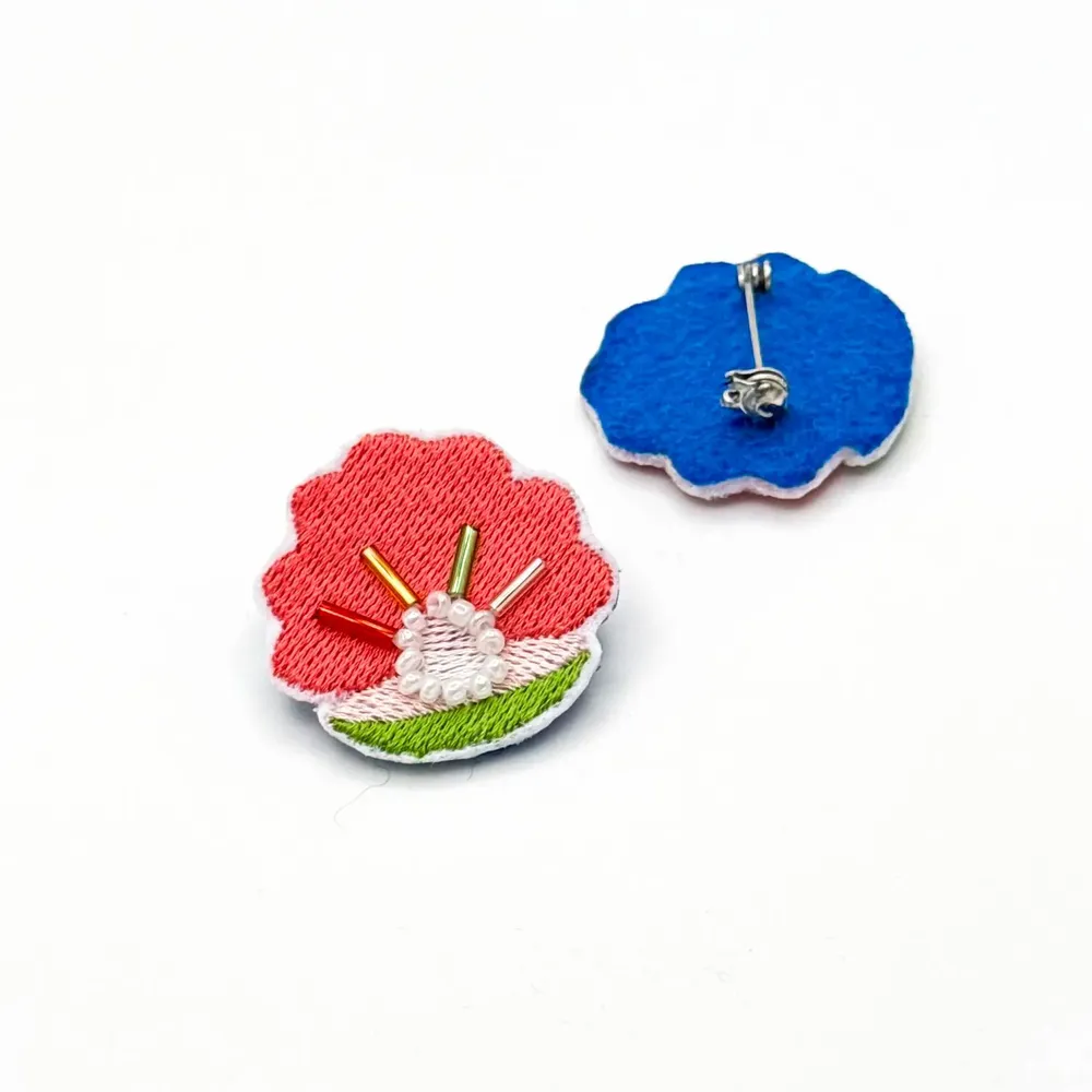 Accessoires enfants - Broche « Coquillage perlé » – Un trésor venu de la mer - PETIT POIRIER