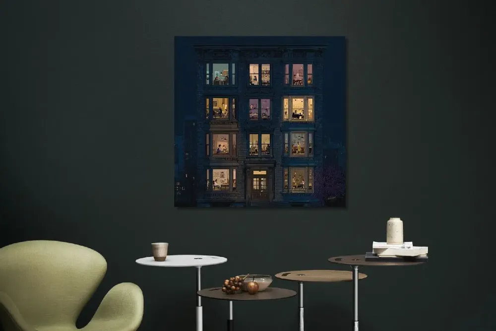 Décorations vitrail  - GLAS080080BS-011 - TER HALLE