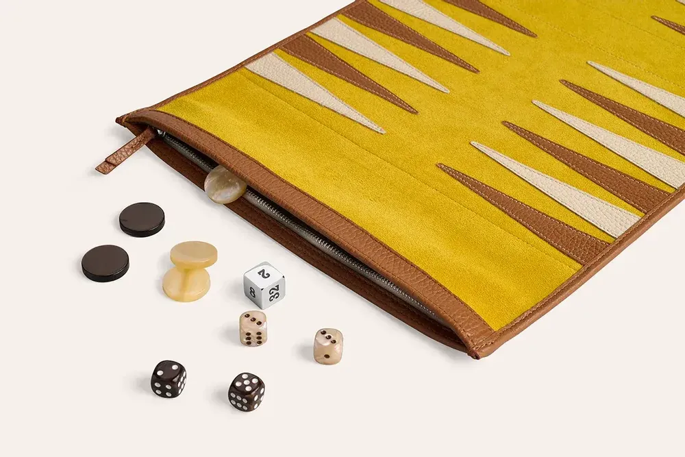 Decorative objects - Backgammon de voyage - Grainé - HECTOR SAXE PARIS DEPUIS 1978