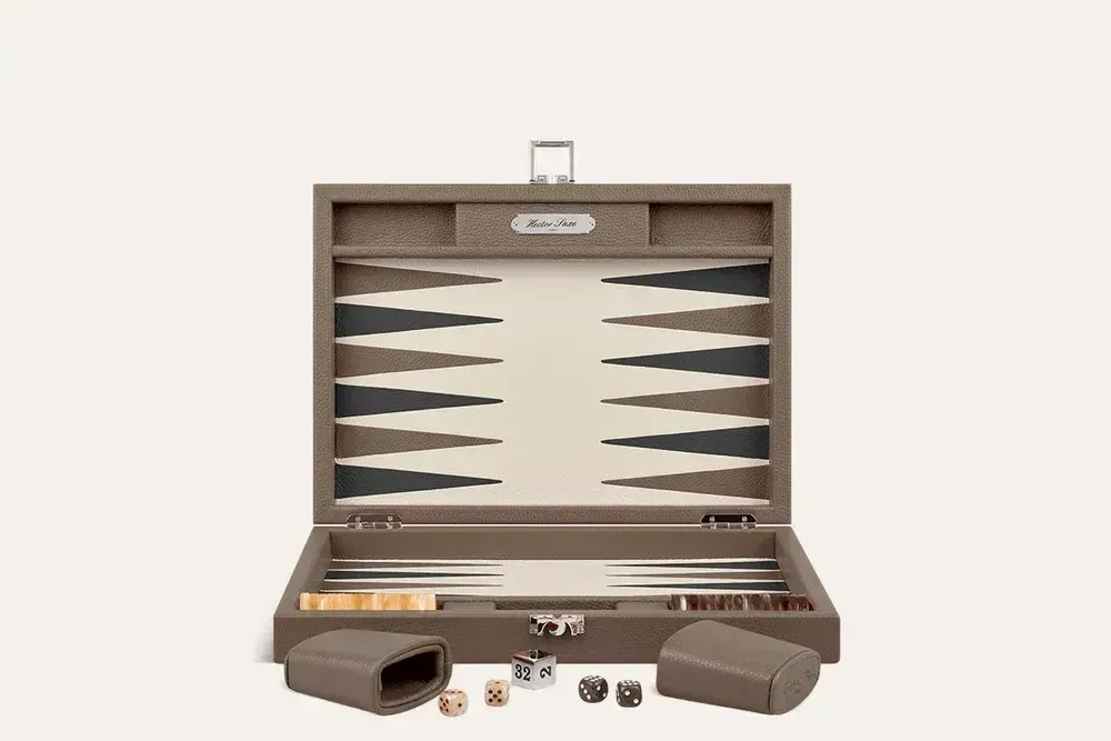 Objets de décoration - Backgammon Médium Grainé - HECTOR SAXE PARIS DEPUIS 1978
