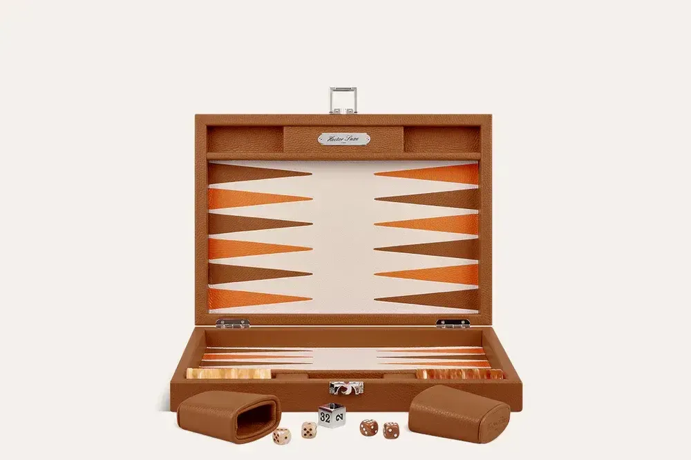 Objets de décoration - Backgammon Médium Grainé - HECTOR SAXE PARIS DEPUIS 1978