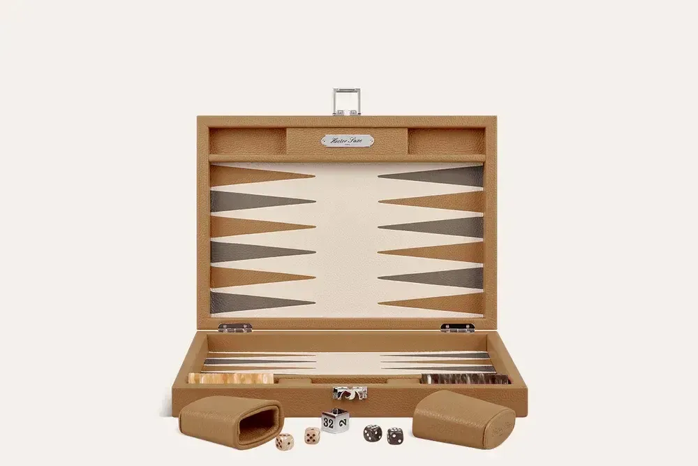 Objets de décoration - Backgammon Médium Grainé - HECTOR SAXE PARIS DEPUIS 1978