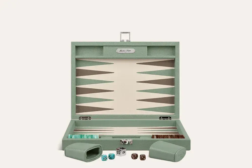 Objets de décoration - Backgammon Médium Grainé - HECTOR SAXE PARIS DEPUIS 1978