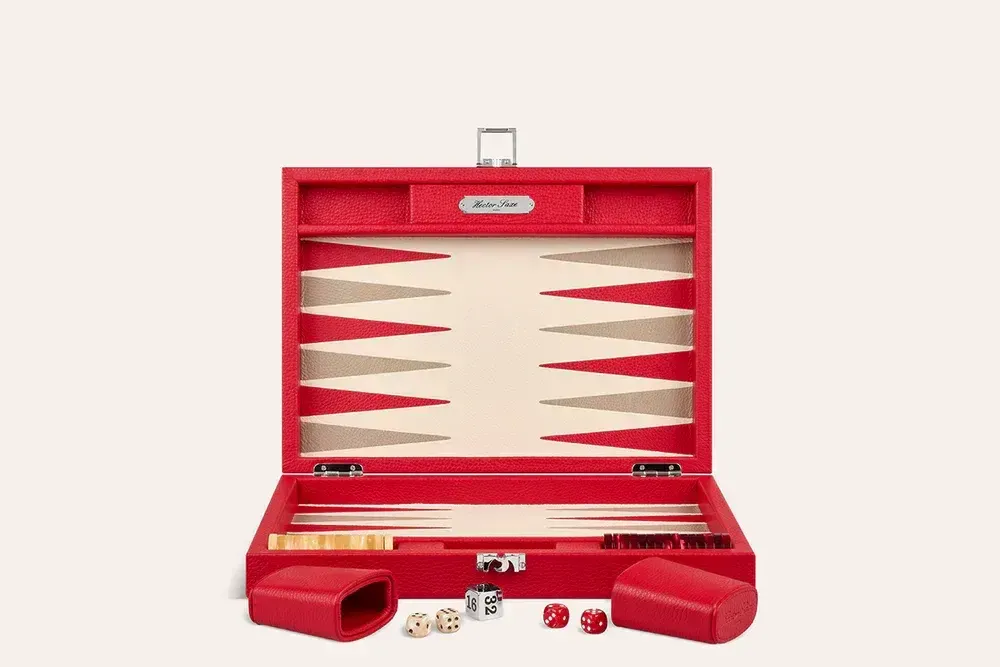 Objets de décoration - Backgammon Médium Grainé - HECTOR SAXE PARIS DEPUIS 1978