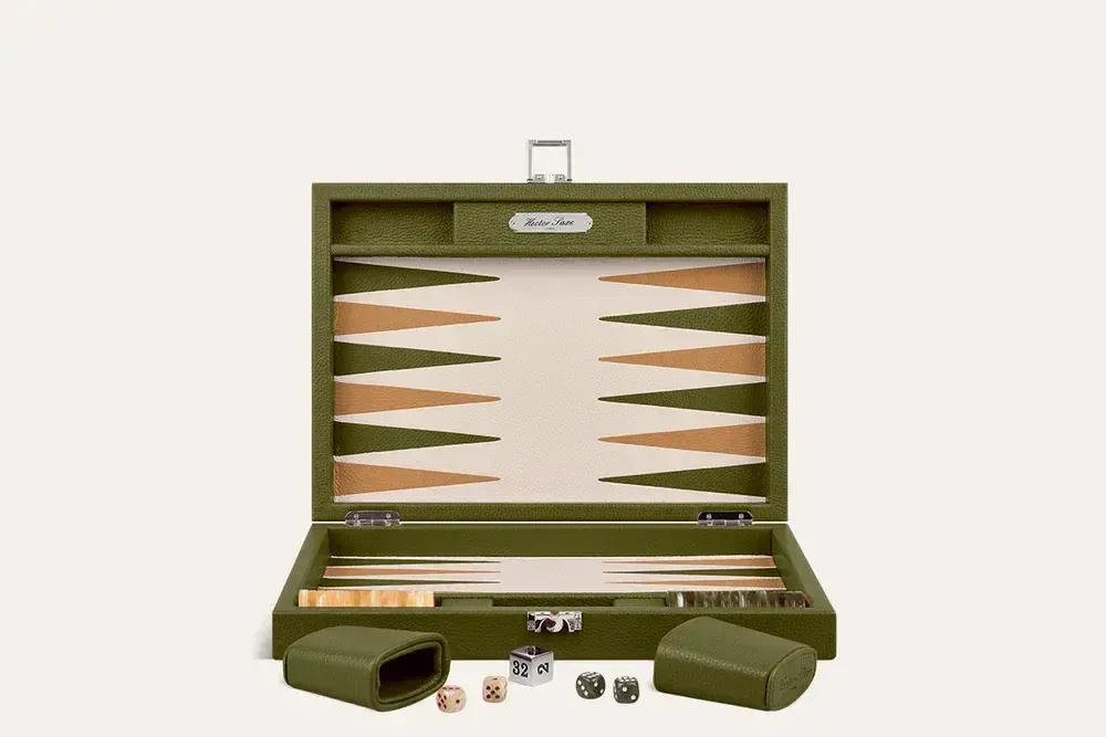 Objets de décoration - Backgammon Médium Grainé - HECTOR SAXE PARIS DEPUIS 1978