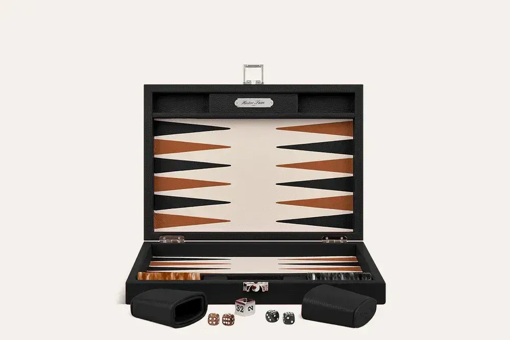 Objets de décoration - Backgammon Médium Grainé - HECTOR SAXE PARIS DEPUIS 1978